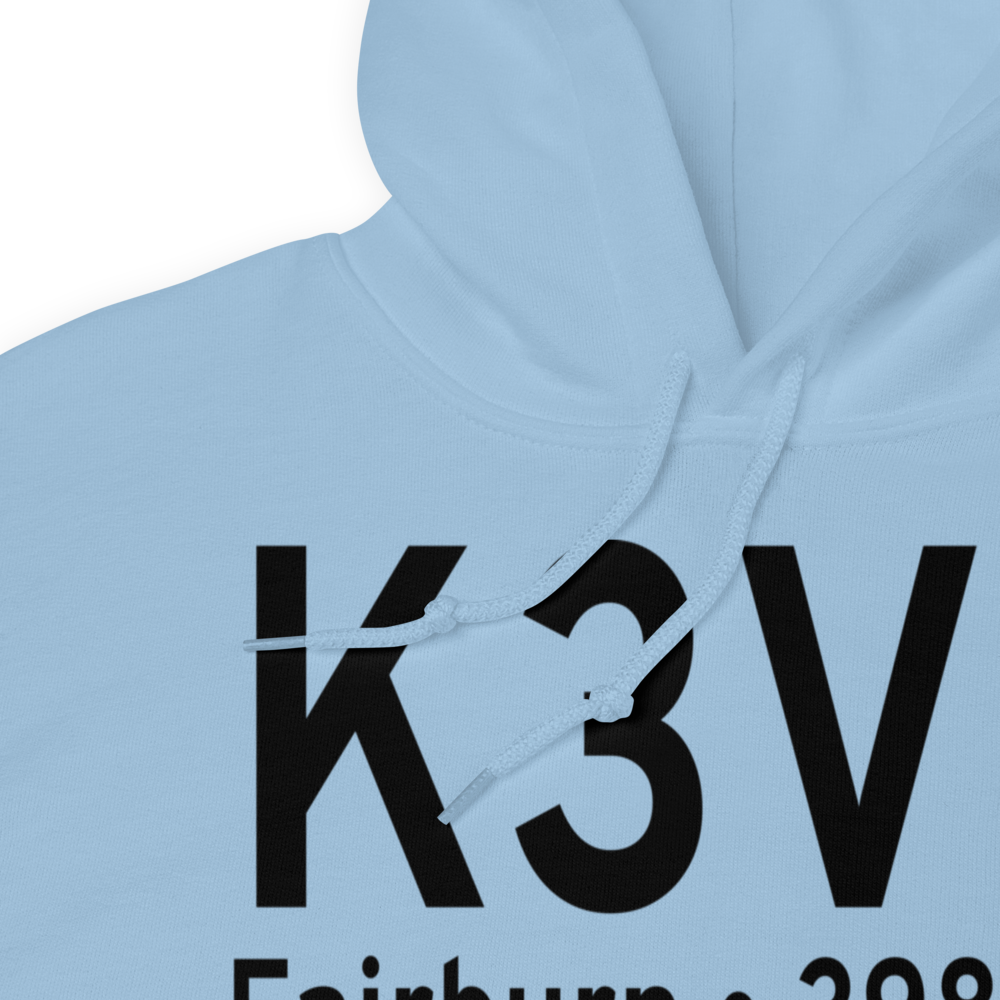 Custer State Park Airport (K3V0) ICAO Hoodie Sweatshirt 