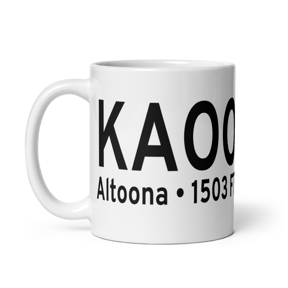 Altoona Blair County Airport (KAOO) ICAO Mug 