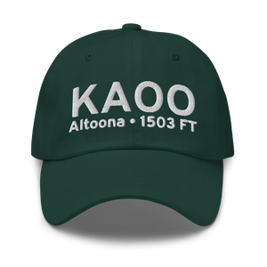 Altoona Blair County Airport (KAOO) ICAO Hat