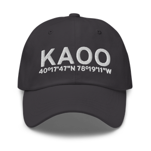 Altoona Blair County Airport (KAOO) ICAO Hat