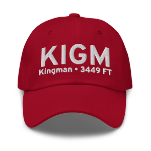 Kingman Airport (KIGM) ICAO Hat