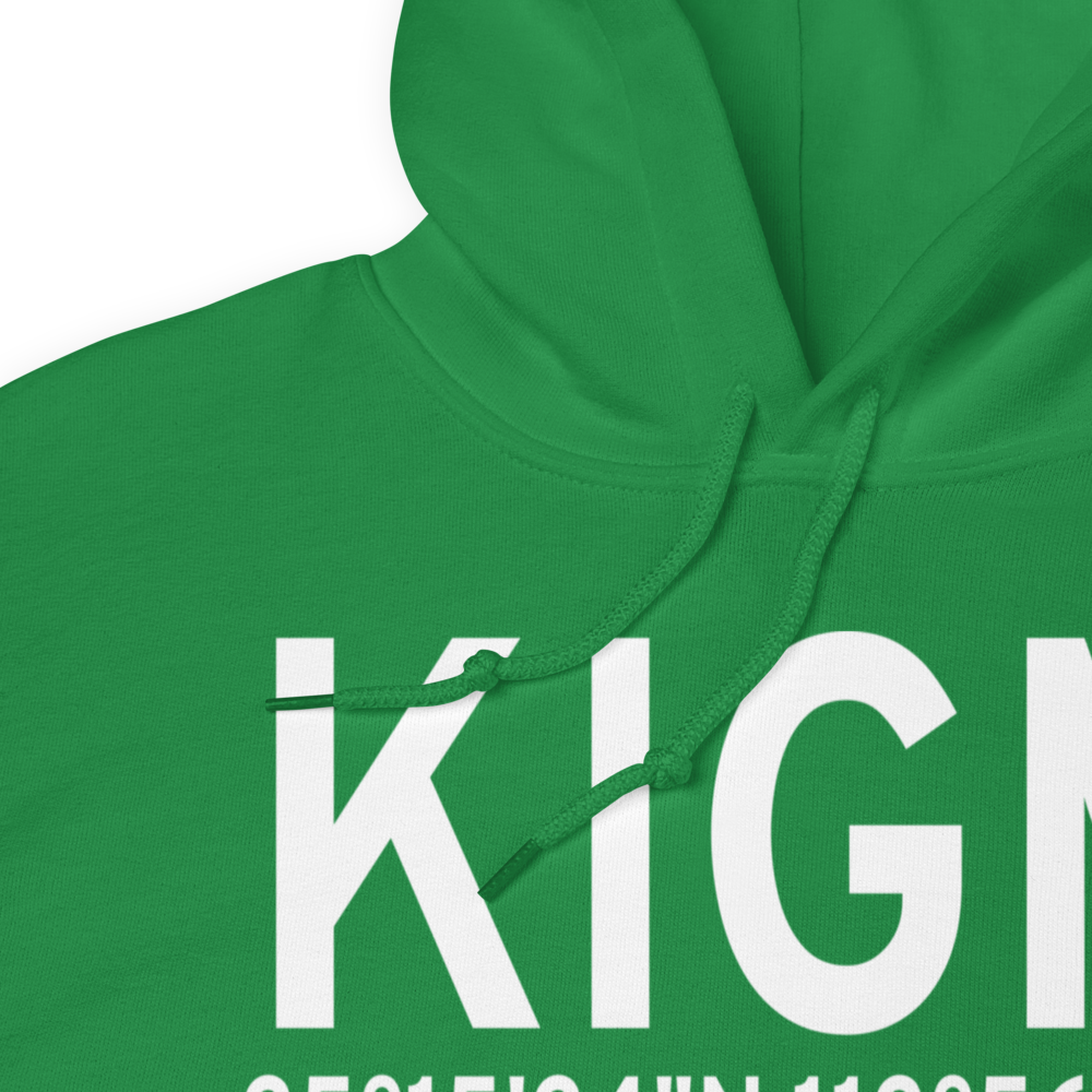 Kingman Airport (KIGM) ICAO Hoodie Sweatshirt 