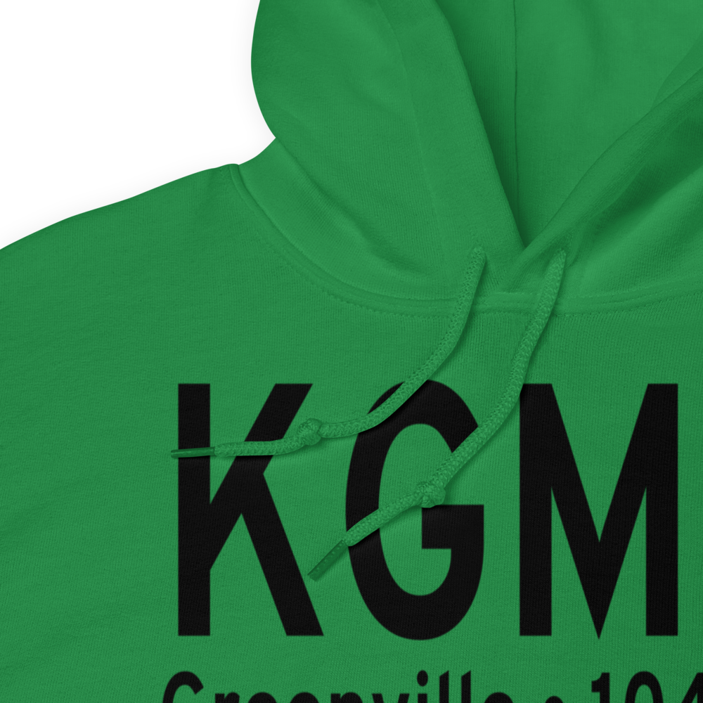 Greenville Downtown Airport (KGMU) ICAO Hoodie Sweatshirt 