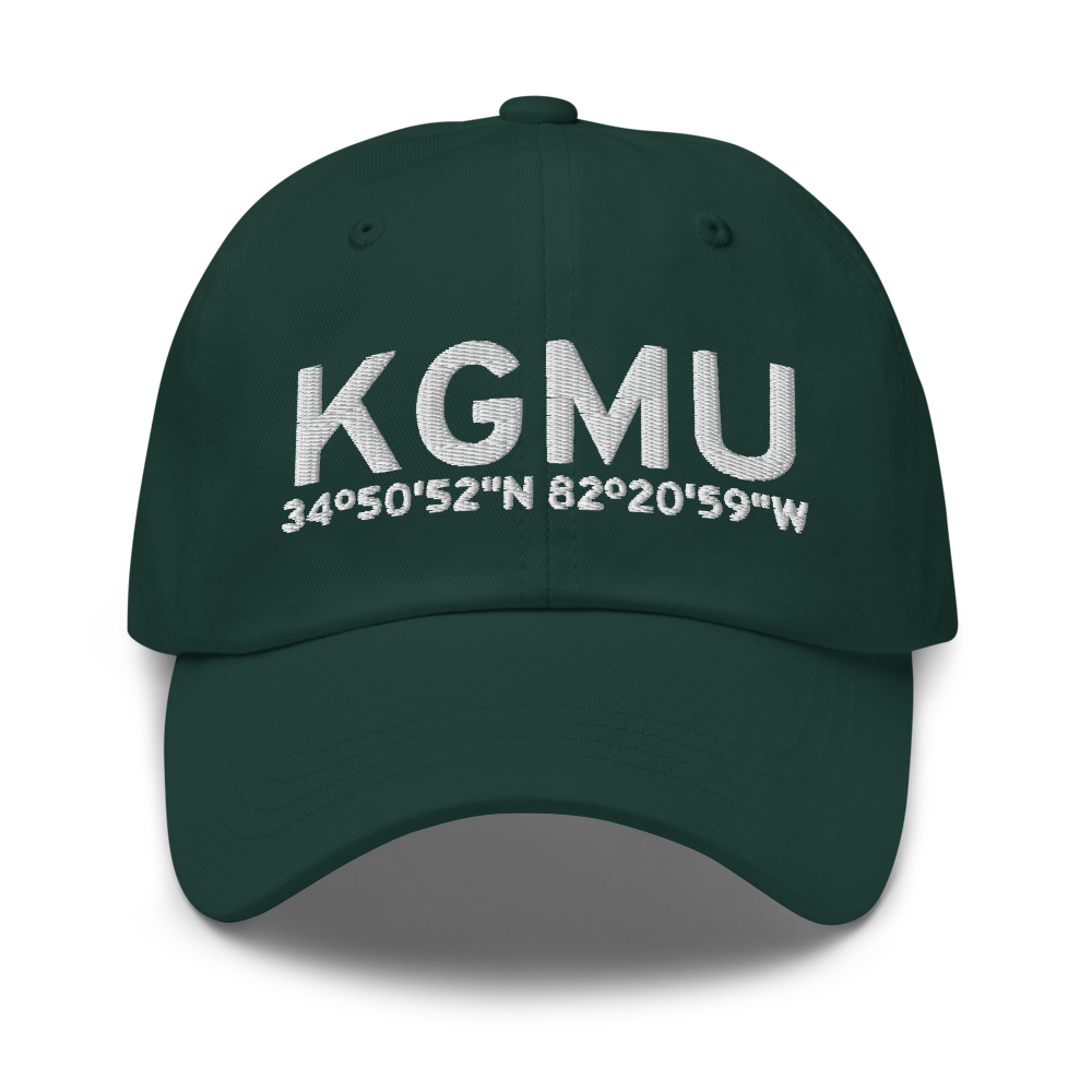 Greenville Downtown Airport (KGMU) ICAO Hat 