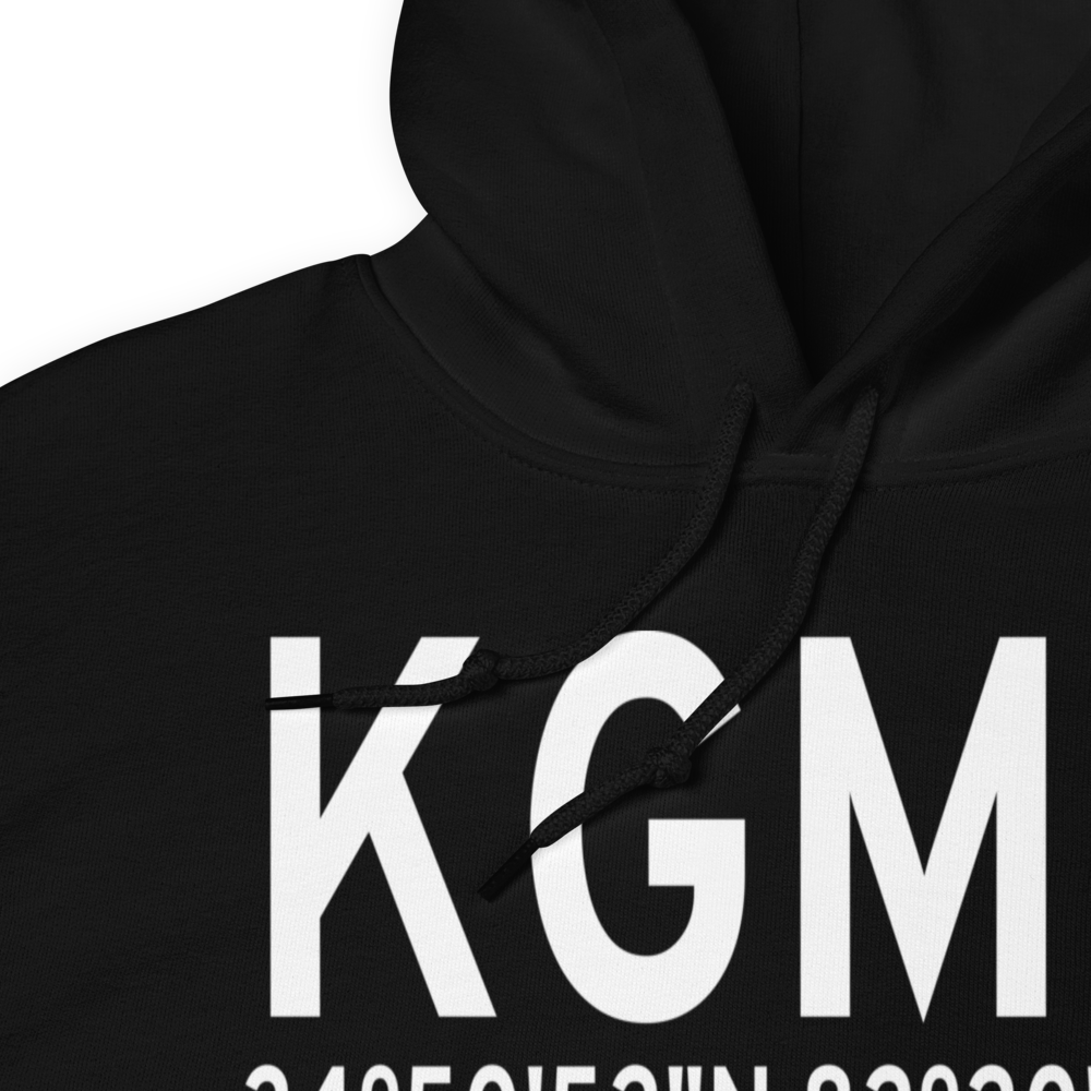 Greenville Downtown Airport (KGMU) ICAO Hoodie Sweatshirt 