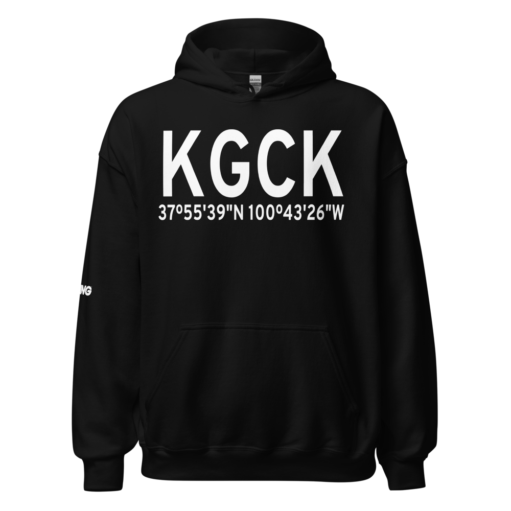 Garden City Regional Airport (KGCK) ICAO Hoodie Sweatshirt 