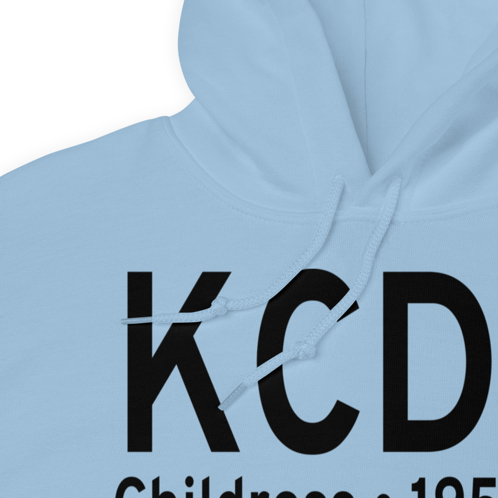 Childress Municipal Airport (KCDS) ICAO Hoodie Sweatshirt 
