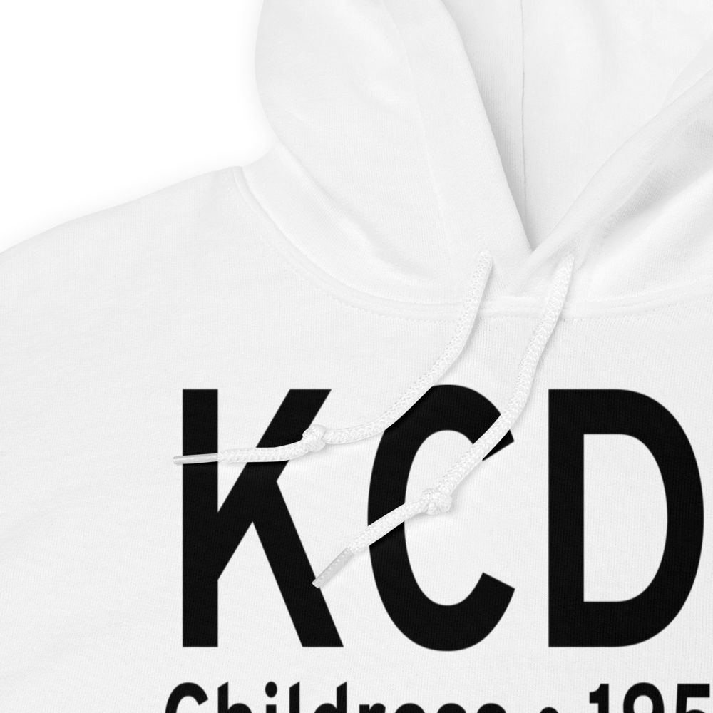 Childress Municipal Airport (KCDS) ICAO Hoodie Sweatshirt 