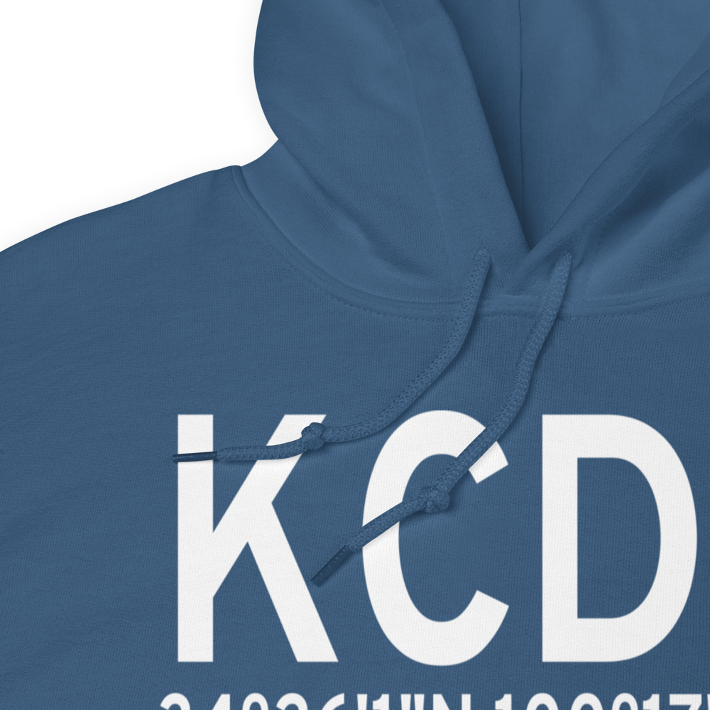 Childress Municipal Airport (KCDS) ICAO Hoodie Sweatshirt 