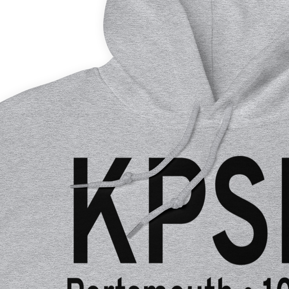 Portsmouth International at Pease Airport (KPSM) ICAO Hoodie Sweatshirt 