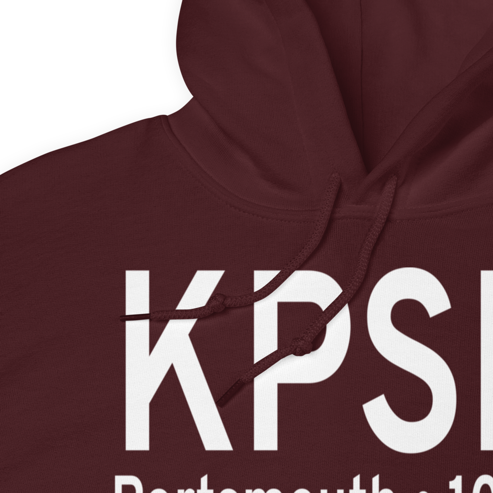 Portsmouth International at Pease Airport (KPSM) ICAO Hoodie Sweatshirt 