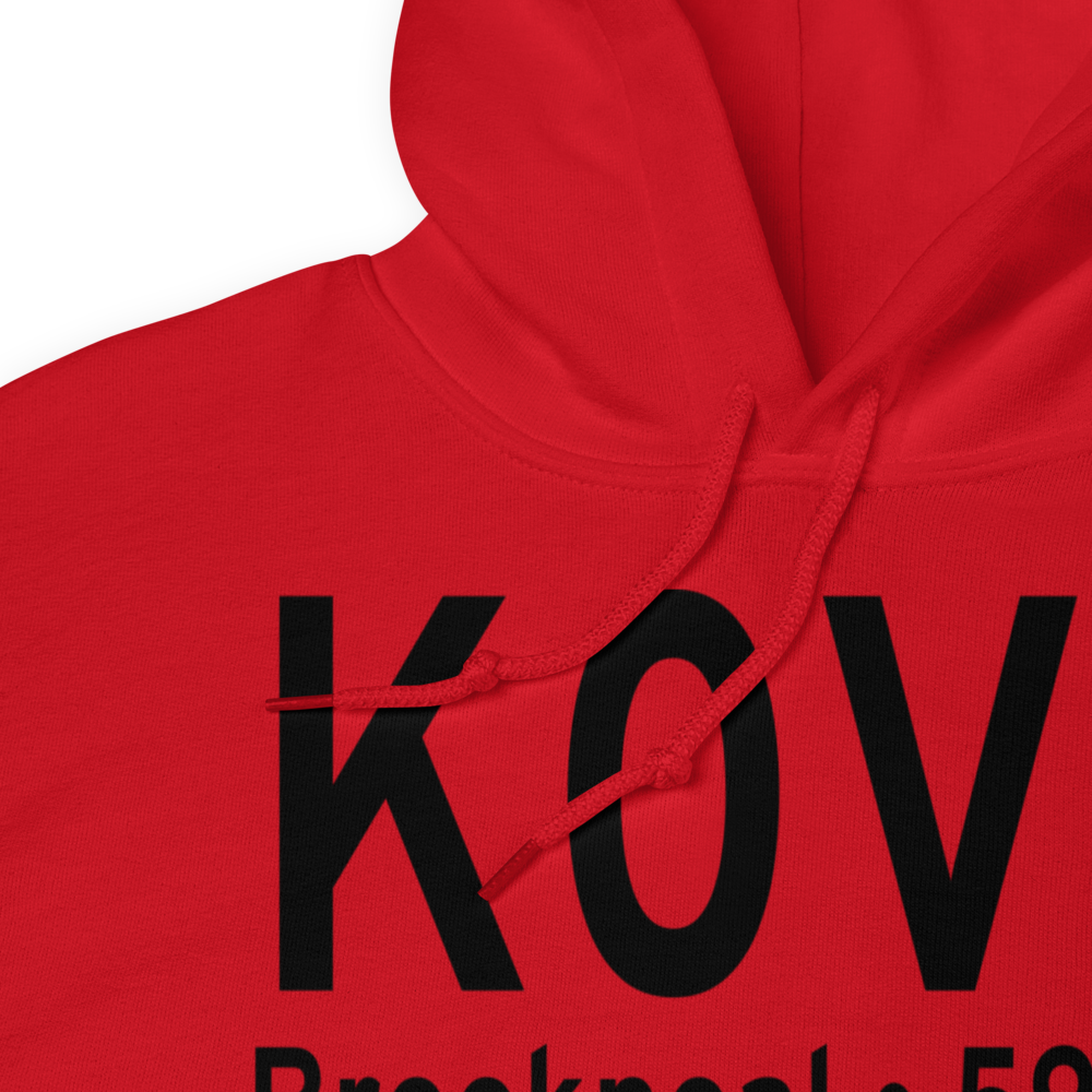 Brookneal/Campbell County Airport (K0V4) ICAO Hoodie Sweatshirt 