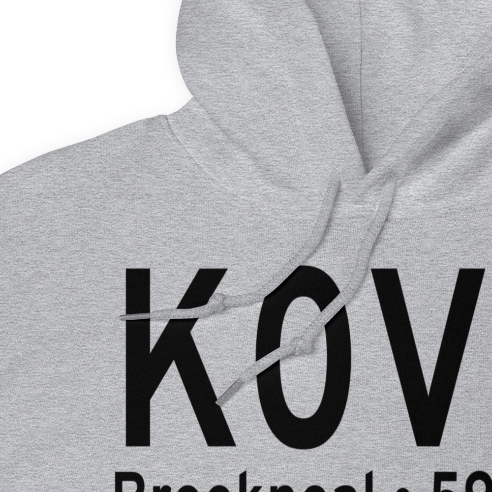 Brookneal/Campbell County Airport (K0V4) ICAO Hoodie Sweatshirt 
