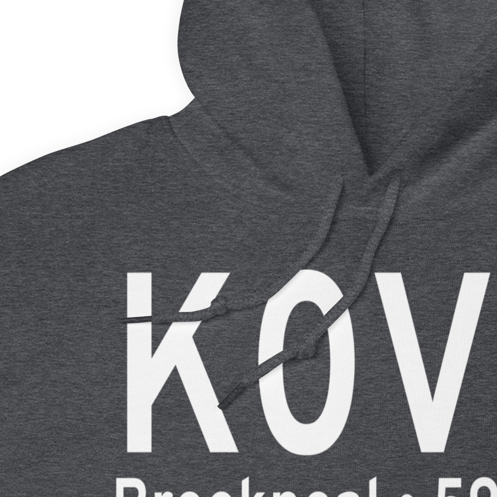 Brookneal/Campbell County Airport (K0V4) ICAO Hoodie Sweatshirt 