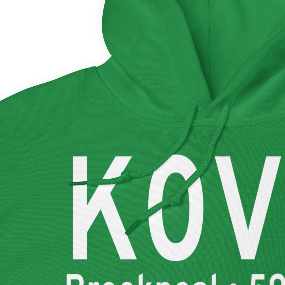 Brookneal/Campbell County Airport (K0V4) ICAO Hoodie Sweatshirt 