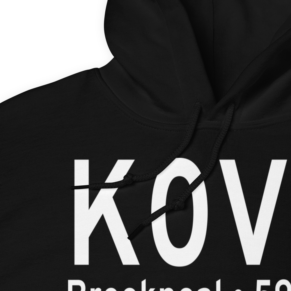 Brookneal/Campbell County Airport (K0V4) ICAO Hoodie Sweatshirt 