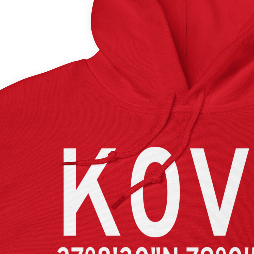 Brookneal/Campbell County Airport (K0V4) ICAO Hoodie Sweatshirt 
