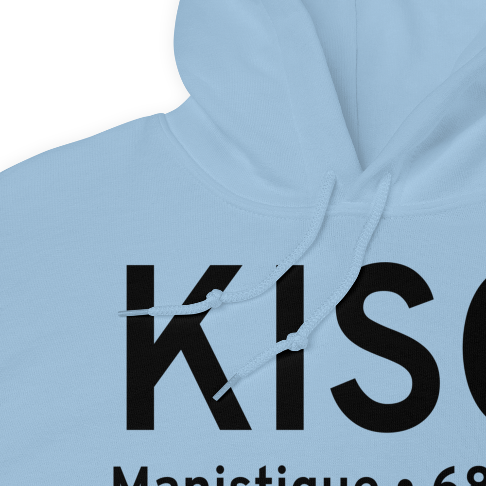 Schoolcraft County Airport (KISQ) ICAO Hoodie Sweatshirt 