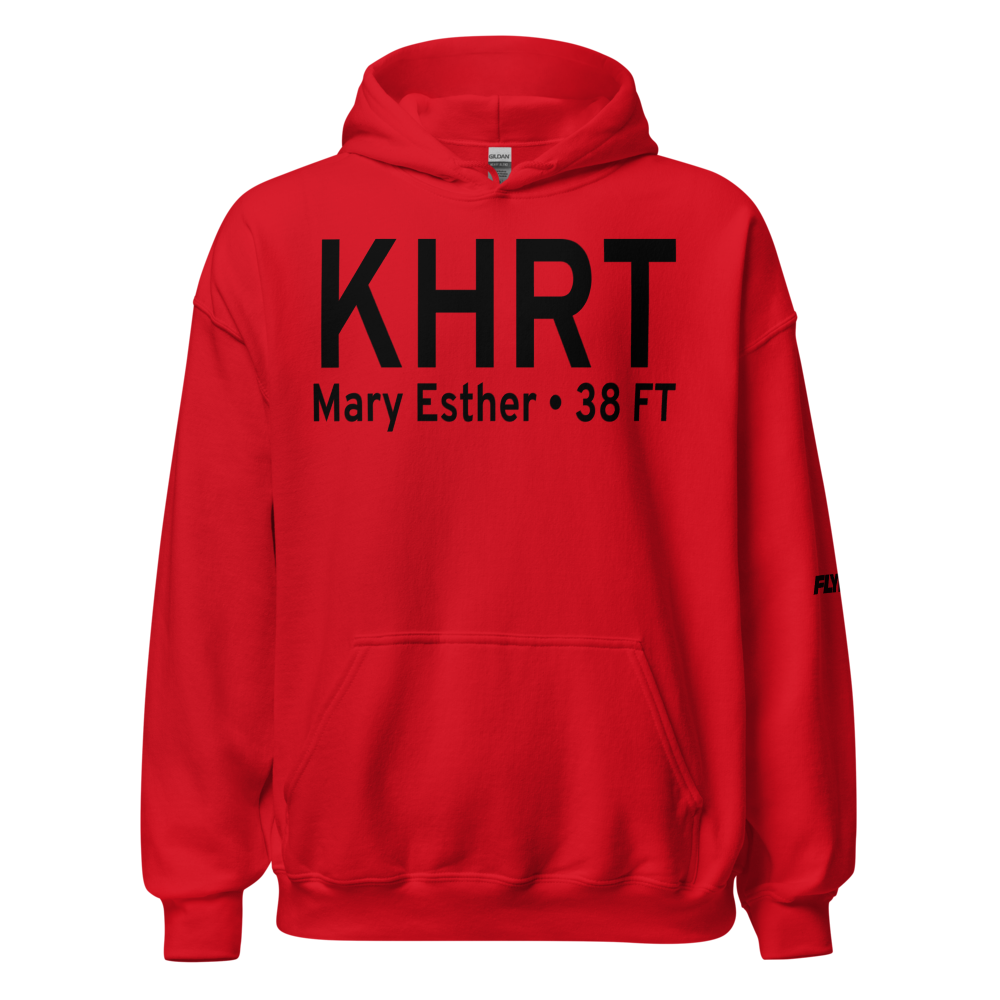 Hurlburt Field (KHRT) ICAO Hoodie Sweatshirt 