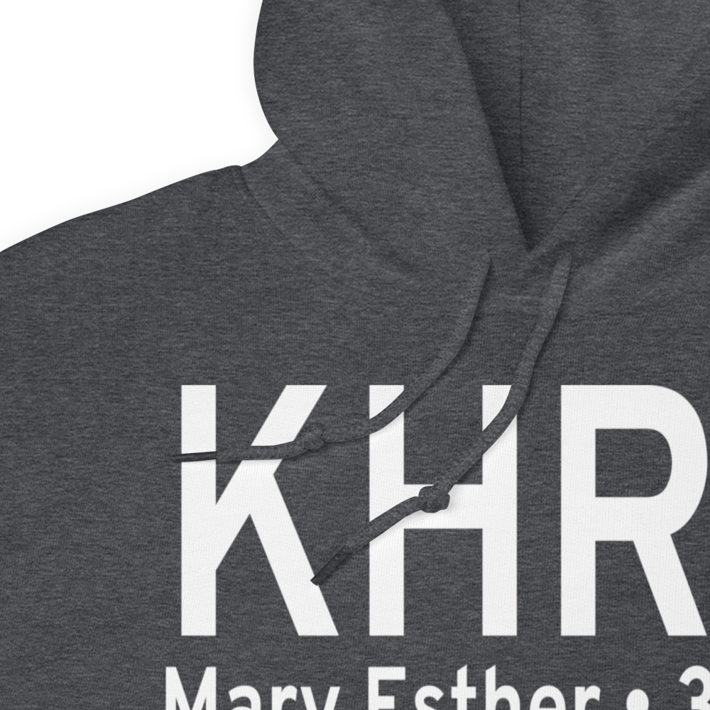 Hurlburt Field (KHRT) ICAO Hoodie Sweatshirt 