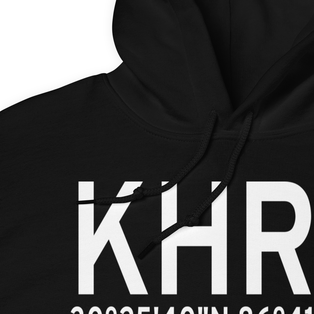 Hurlburt Field (KHRT) ICAO Hoodie Sweatshirt 