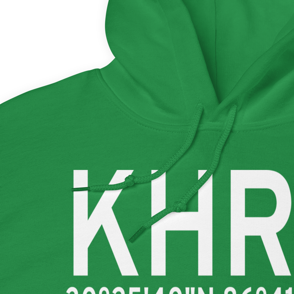 Hurlburt Field (KHRT) ICAO Hoodie Sweatshirt 