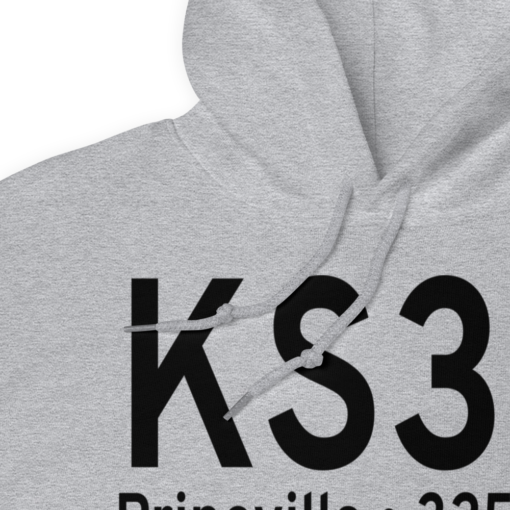 Prineville Airport (KS39) ICAO Hoodie Sweatshirt 