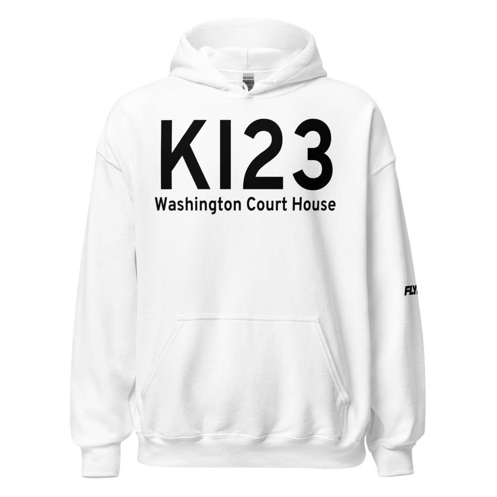 Fayette County Airport (KI23) ICAO Hoodie Sweatshirt 