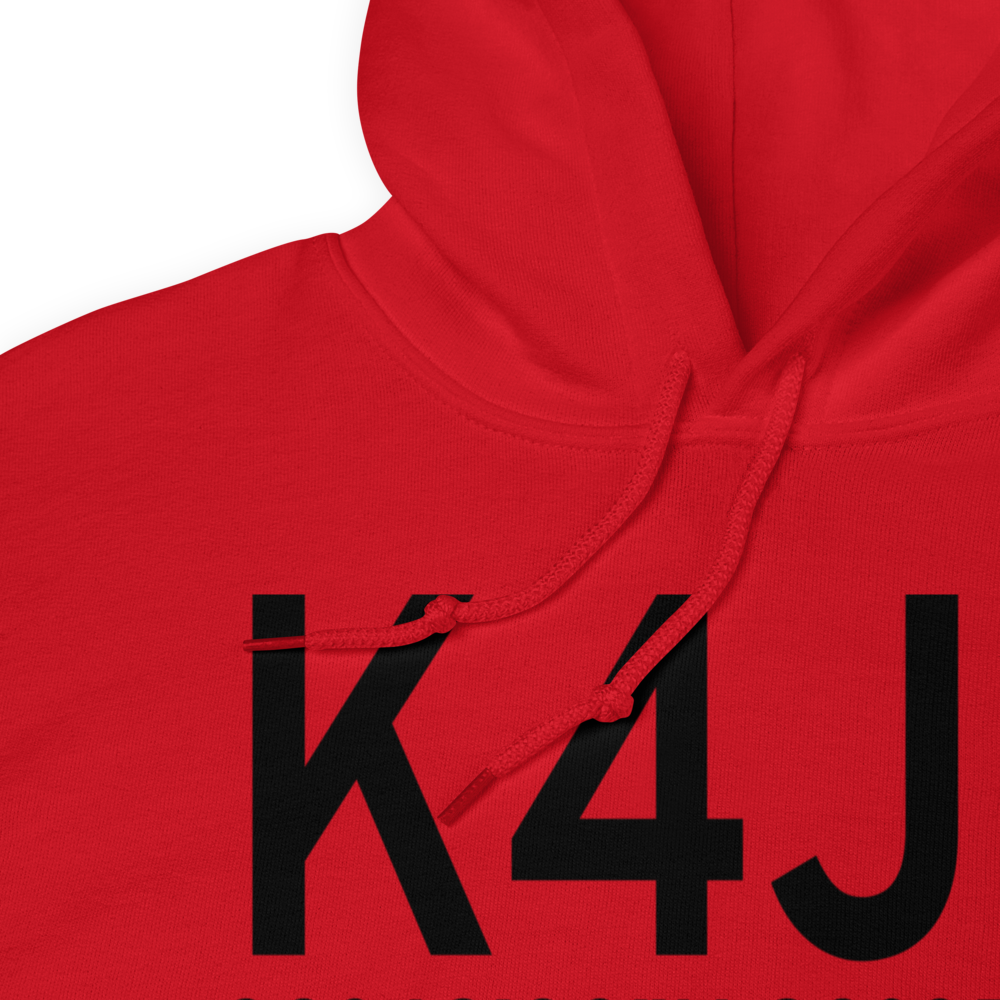 Quitman Brooks County Airport (K4J5) ICAO Hoodie Sweatshirt 