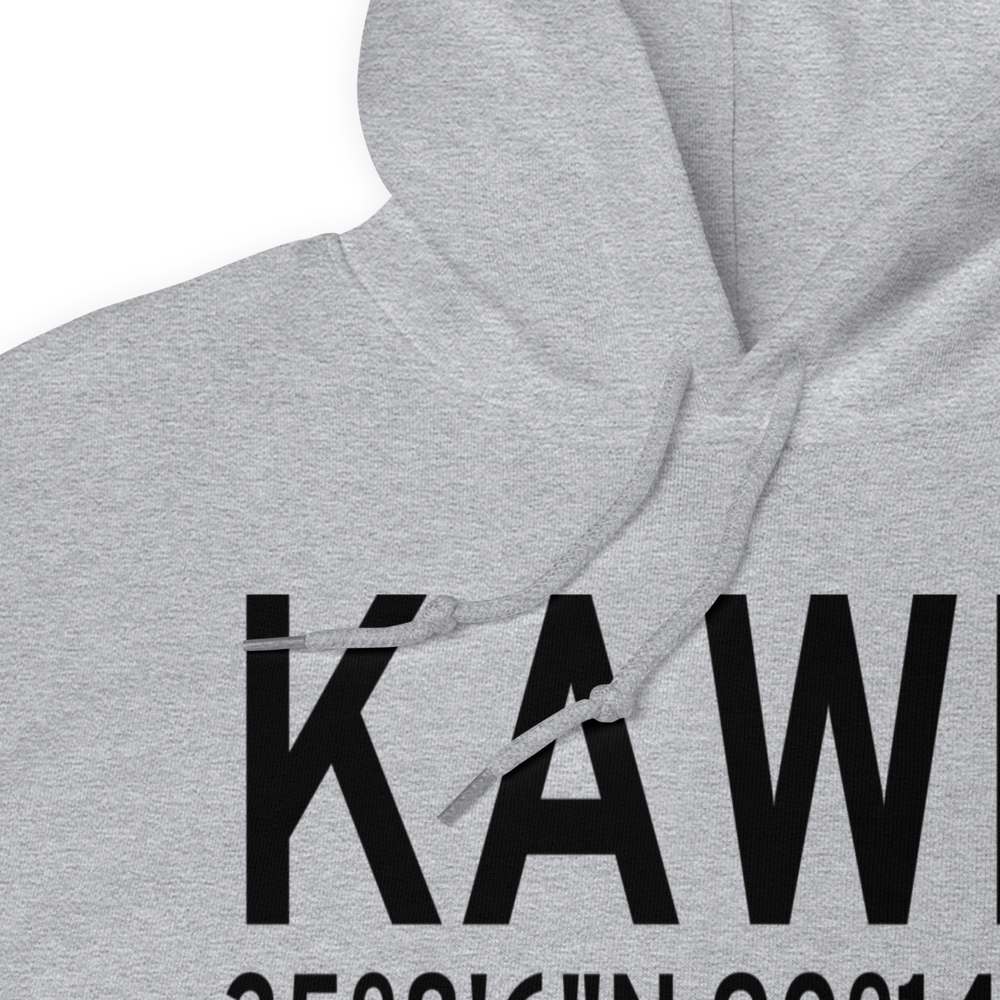 West Memphis Municipal Airport (KAWM) ICAO Hoodie Sweatshirt 