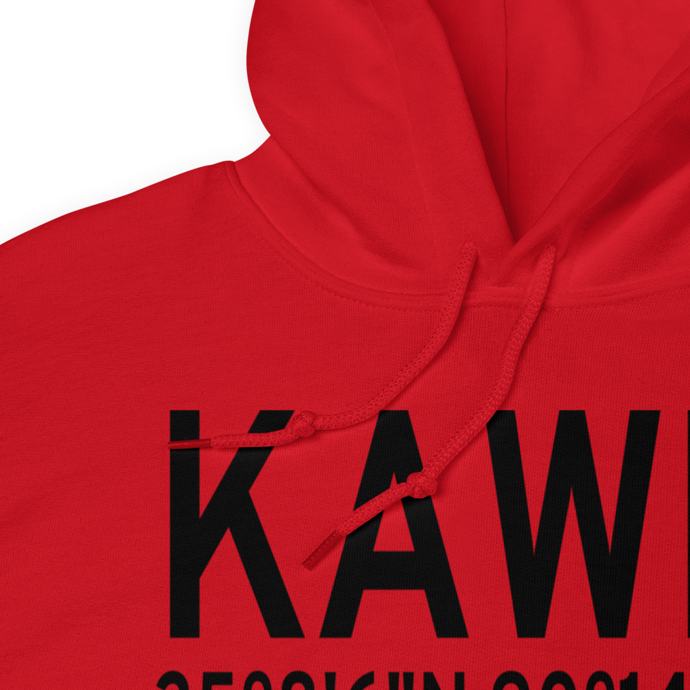 West Memphis Municipal Airport (KAWM) ICAO Hoodie Sweatshirt 