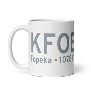 Topeka Regional Airport - Forbes Field (KFOE) ICAO Mug