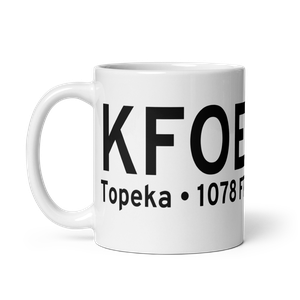 Topeka Regional Airport - Forbes Field (KFOE) ICAO Mug