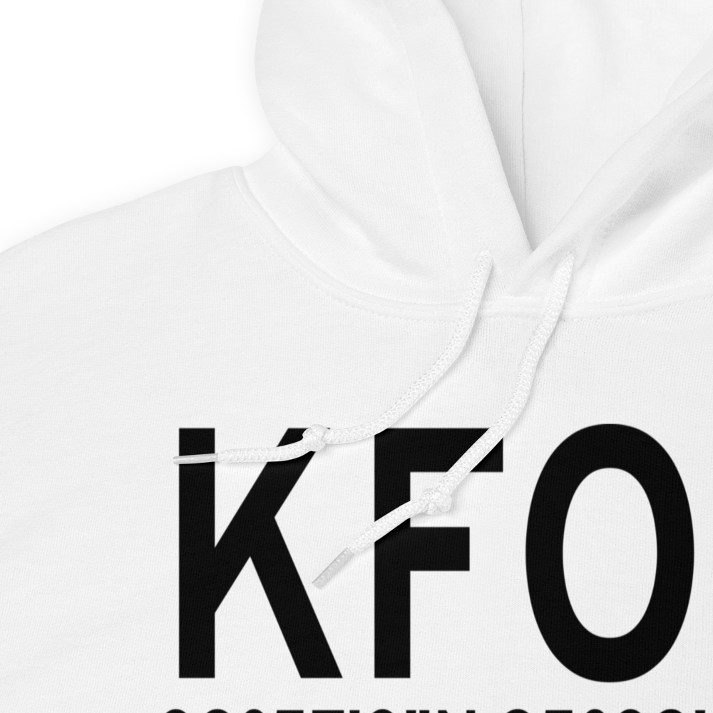 Topeka Regional Airport - Forbes Field (KFOE) ICAO Hoodie Sweatshirt 