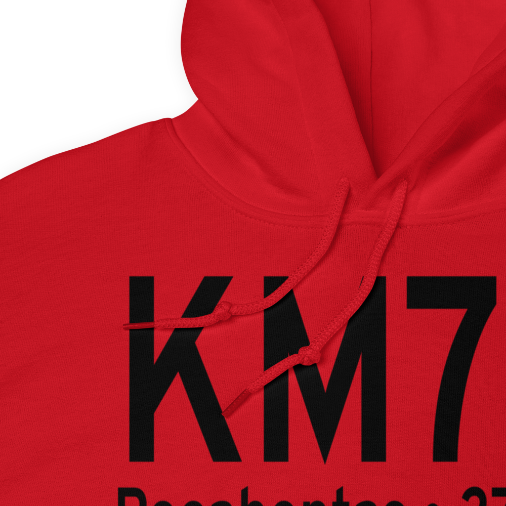 Pocahontas Municipal Airport (KM70) ICAO Hoodie Sweatshirt 