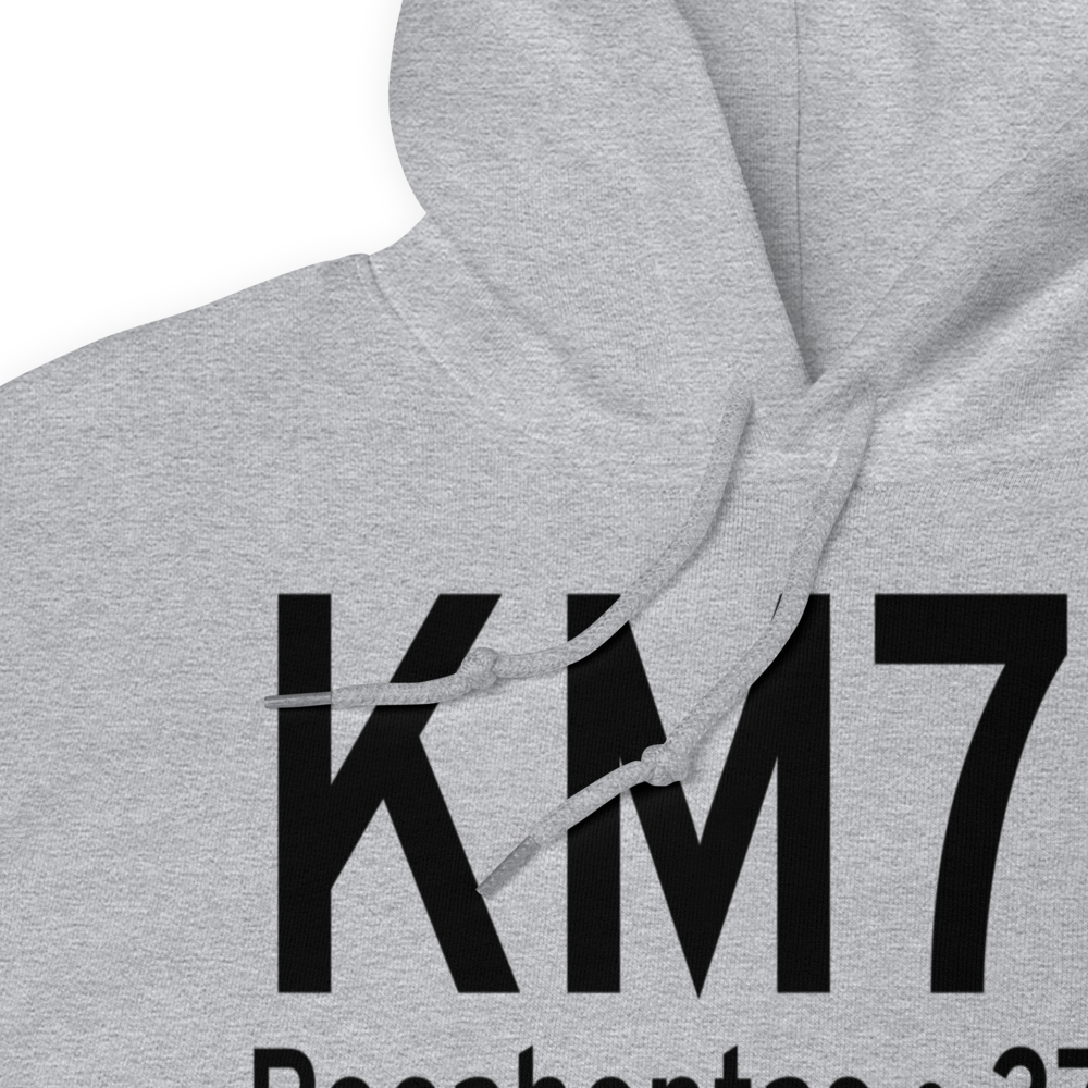 Pocahontas Municipal Airport (KM70) ICAO Hoodie Sweatshirt 