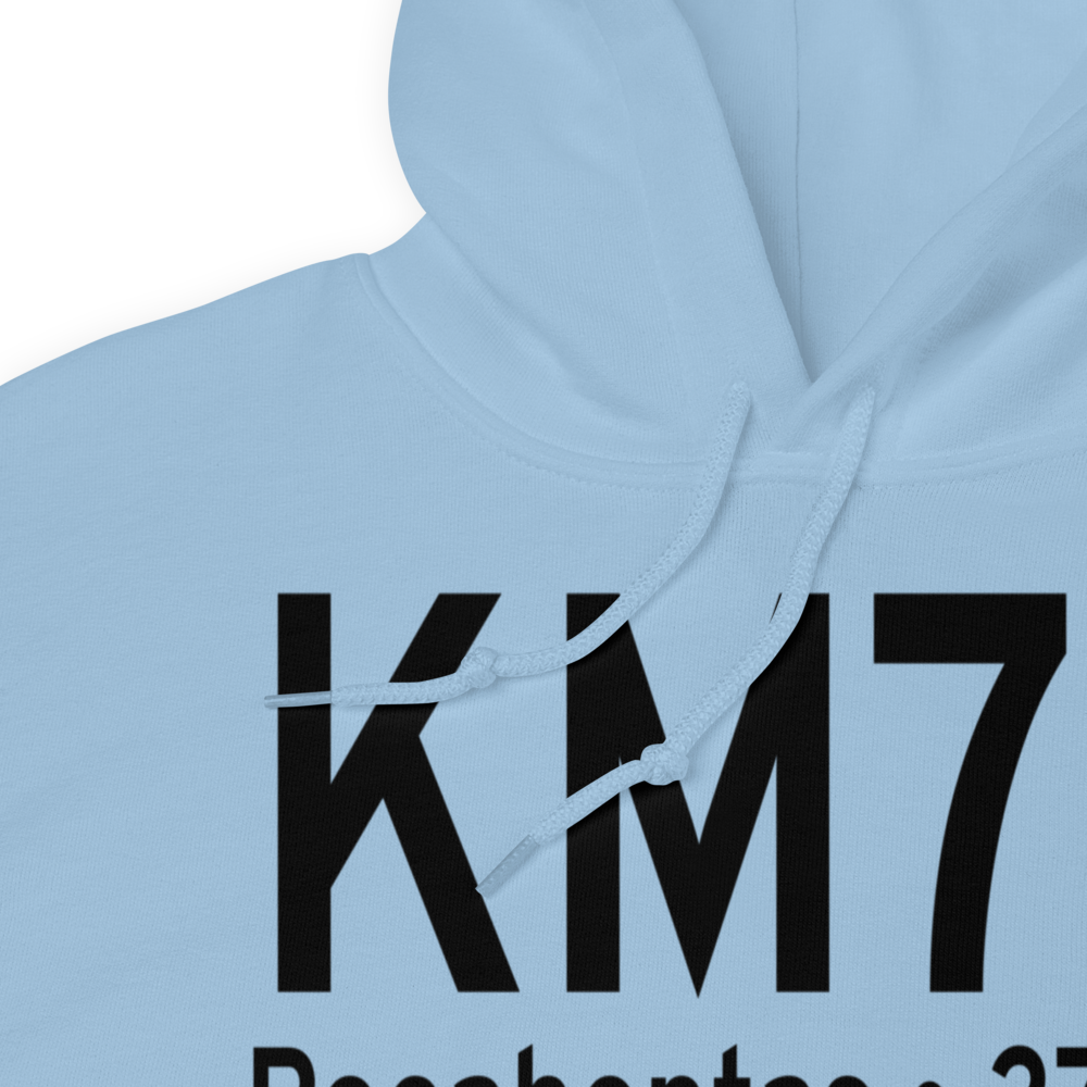 Pocahontas Municipal Airport (KM70) ICAO Hoodie Sweatshirt 