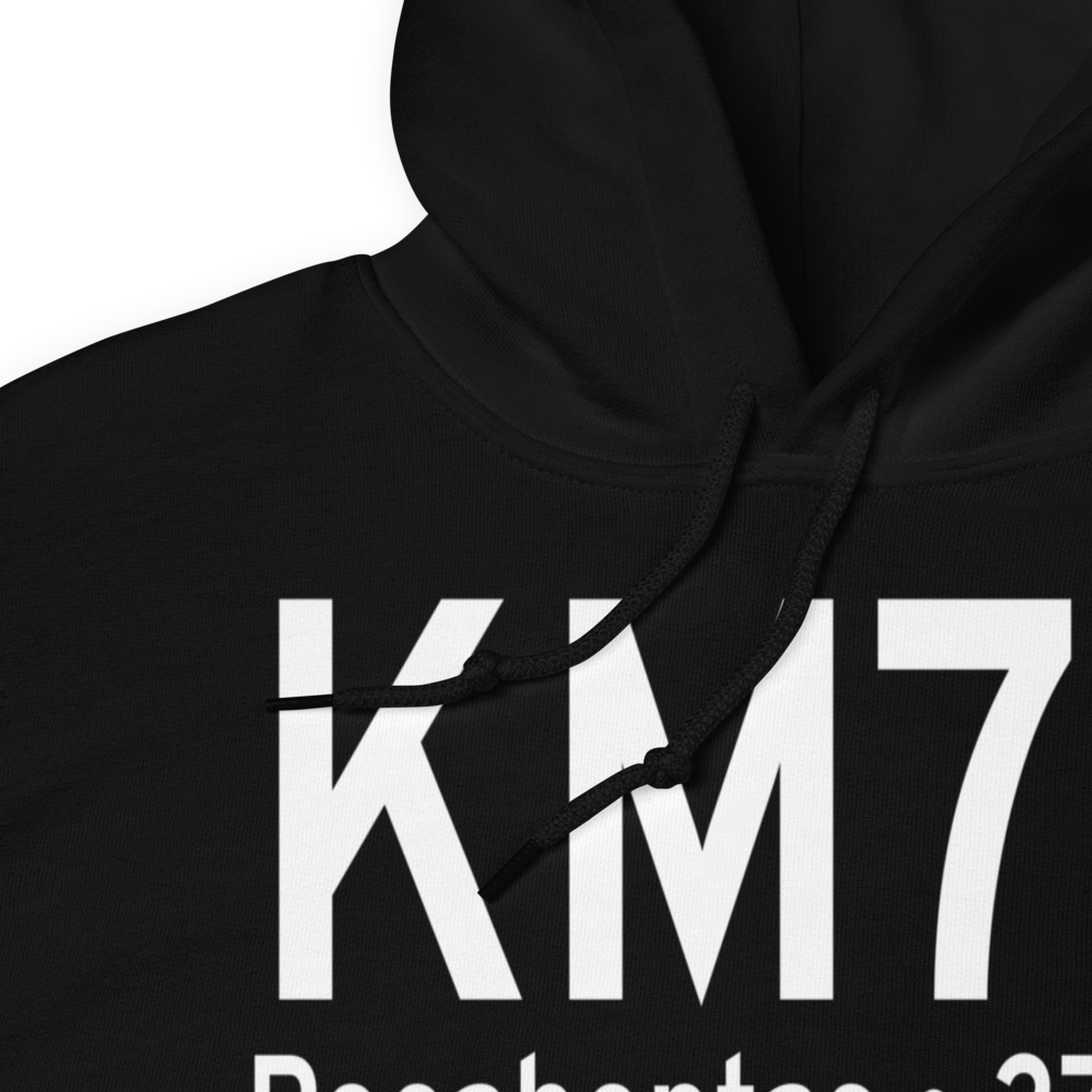 Pocahontas Municipal Airport (KM70) ICAO Hoodie Sweatshirt 