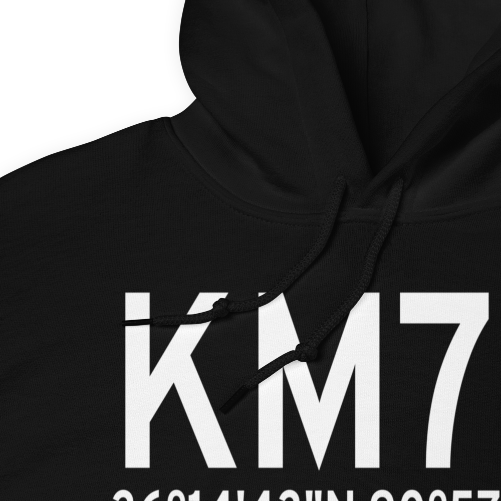 Pocahontas Municipal Airport (KM70) ICAO Hoodie Sweatshirt 
