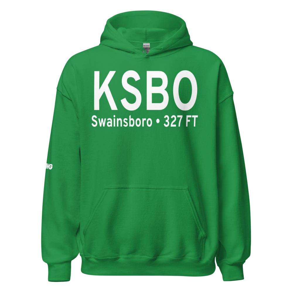 Emanuel County Airport (KSBO) ICAO Hoodie Sweatshirt 