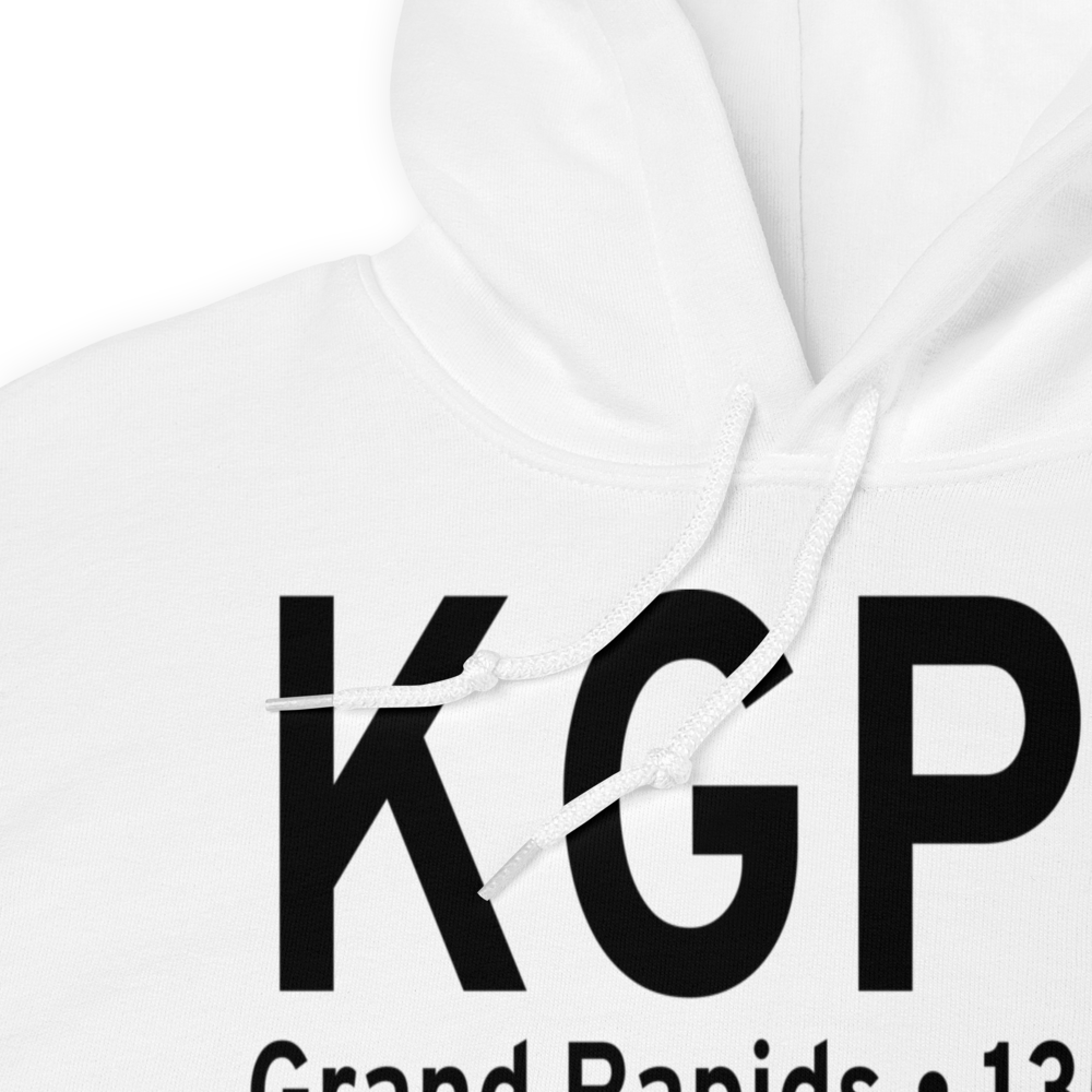 Grand Rapids Itasca Co-Gordon Newstrom field (KGPZ) ICAO Hoodie Sweatshirt 