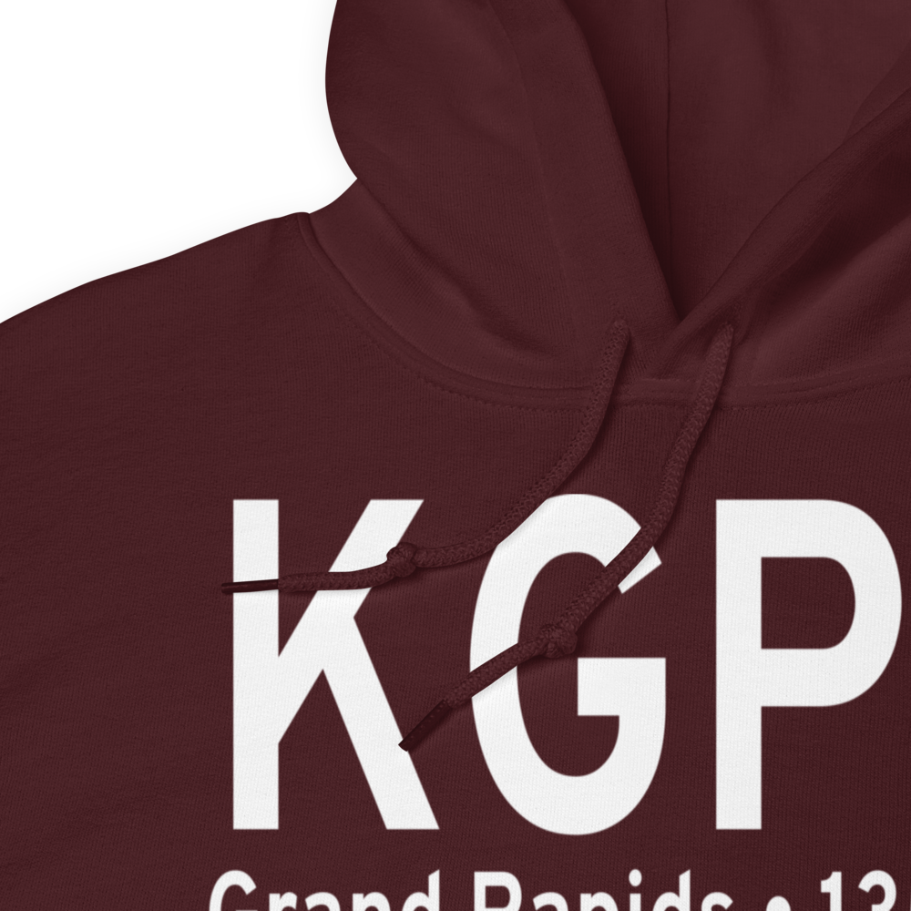 Grand Rapids Itasca Co-Gordon Newstrom field (KGPZ) ICAO Hoodie Sweatshirt 
