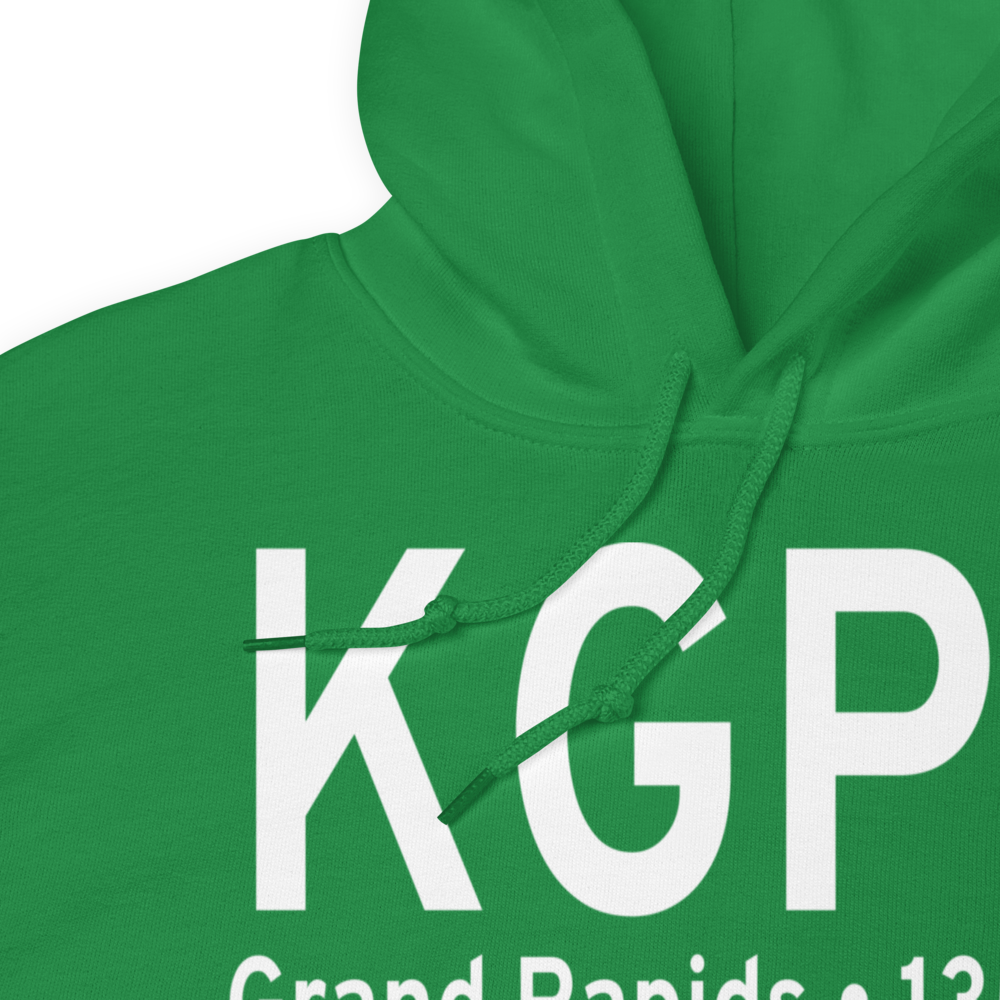 Grand Rapids Itasca Co-Gordon Newstrom field (KGPZ) ICAO Hoodie Sweatshirt 