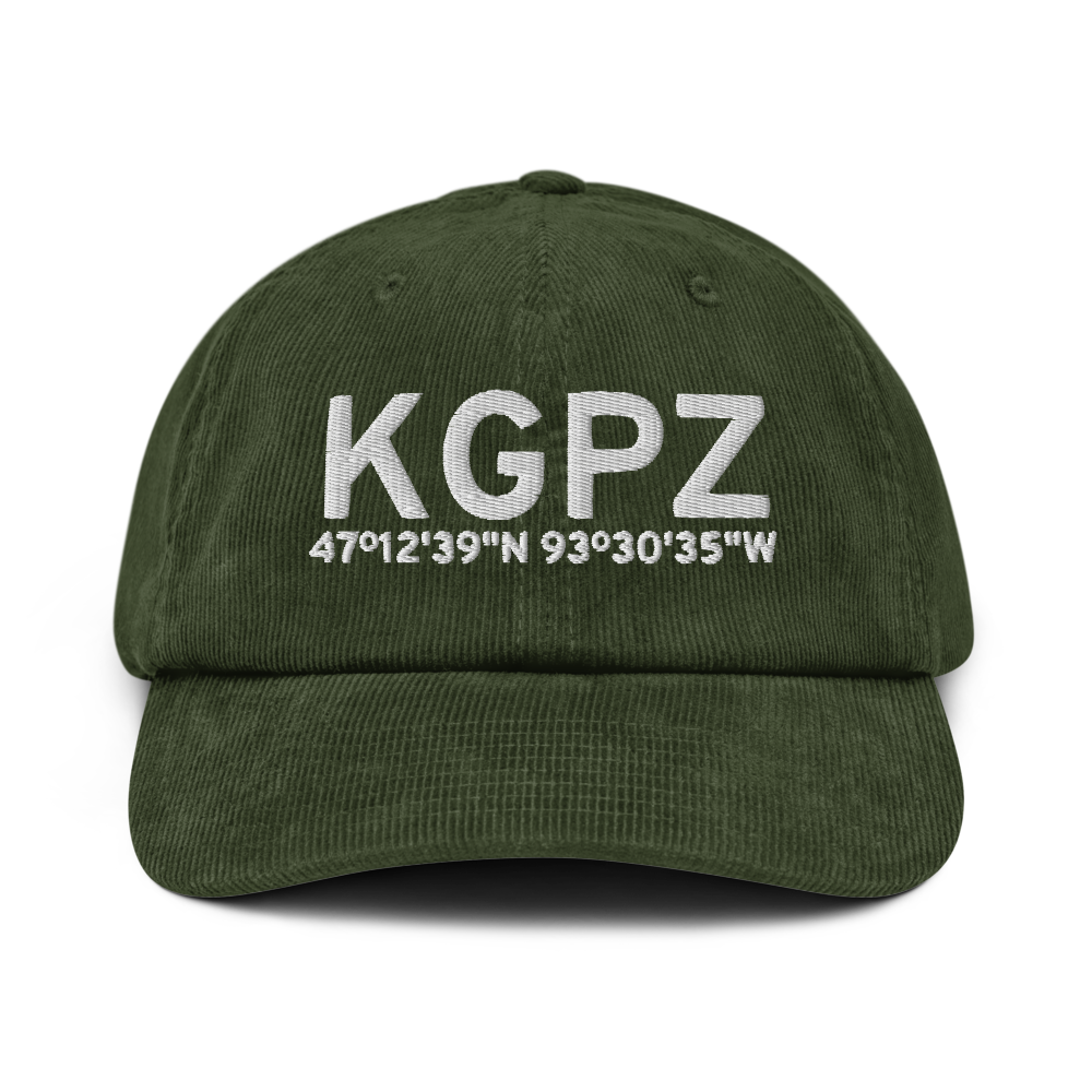 Grand Rapids Itasca Co-Gordon Newstrom field (KGPZ) ICAO Hat 