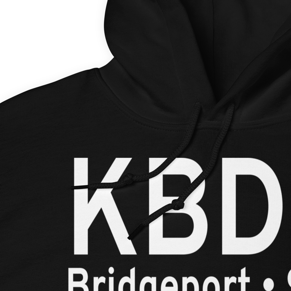 Igor I Sikorsky Memorial Airport (KBDR) ICAO Hoodie Sweatshirt 