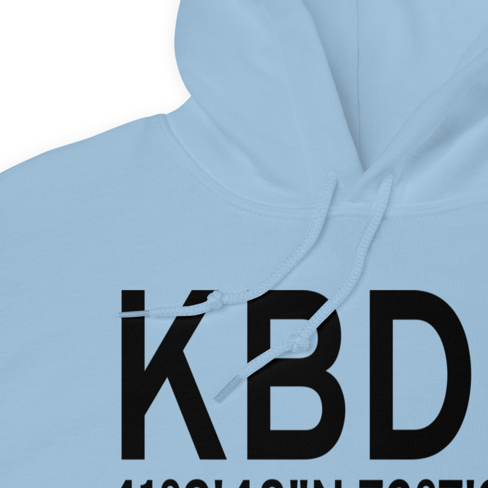 Igor I Sikorsky Memorial Airport (KBDR) ICAO Hoodie Sweatshirt 