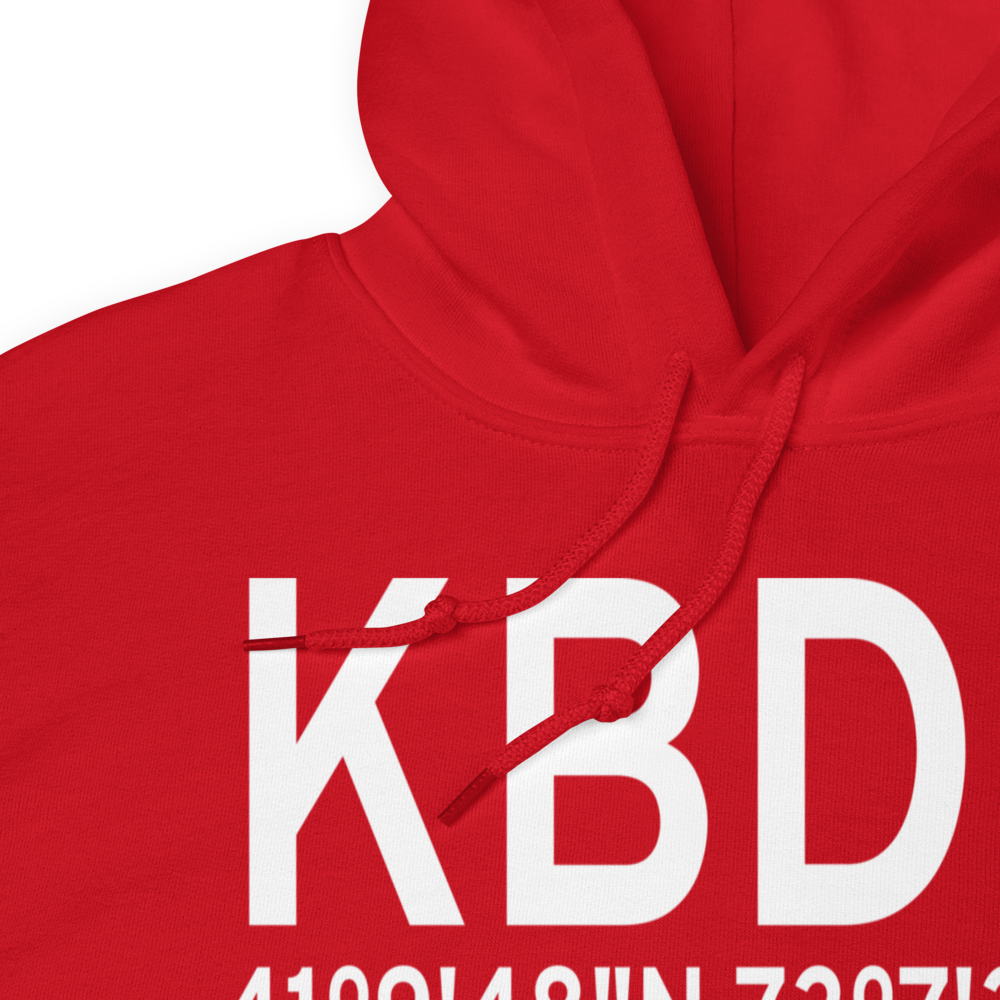 Igor I Sikorsky Memorial Airport (KBDR) ICAO Hoodie Sweatshirt 