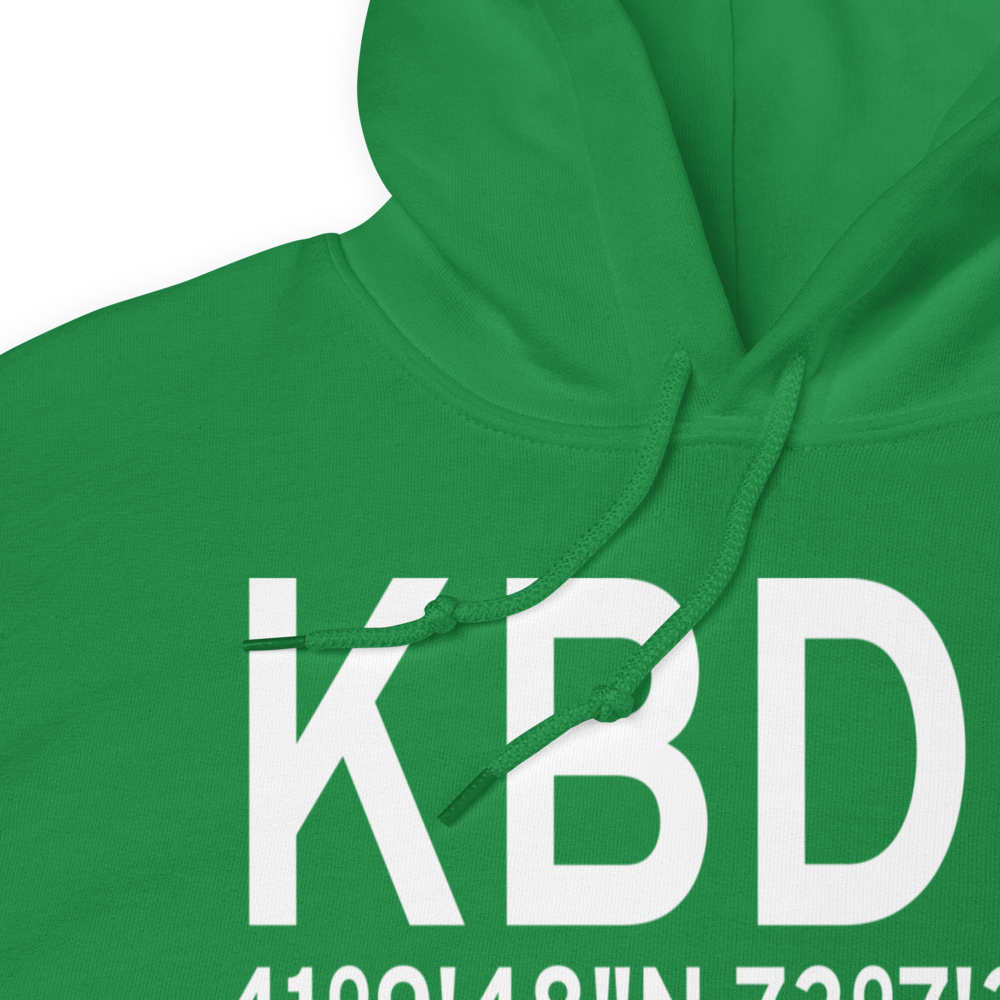 Igor I Sikorsky Memorial Airport (KBDR) ICAO Hoodie Sweatshirt 