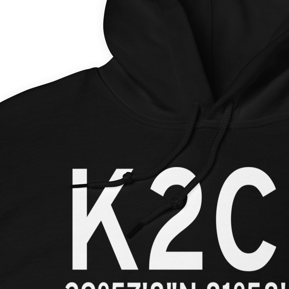 Camp Blanding Army Air Field/NG Airfield (K2CB) ICAO Hoodie Sweatshirt 