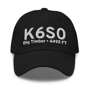 Big Timber Airport (K6S0) ICAO Hat